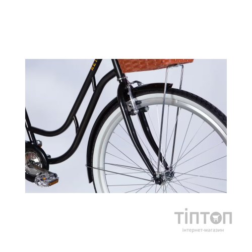 Велосипед Dorozhnik 28" RETRO Velosteel рама-19" ST 2026 чорний (OPS-D-28-549)