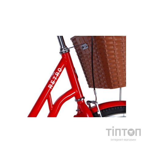 Велосипед Dorozhnik 28" RETRO Velosteel рама-19" ST 2026 помаранчевий (OPS-D-28-548)