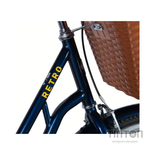 Велосипед Dorozhnik 28" RETRO Velosteel рама-19" ST 2026 синій (OPS-D-28-546)