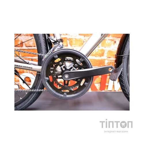 Велосипед Dorozhnik Advent DD 28" 19.5" AL 2024 Сірий металік (OPS-D-28-417)