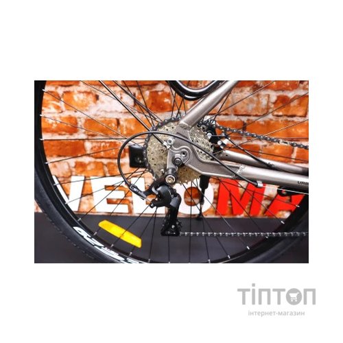 Велосипед Dorozhnik Advent DD 28" 19.5" AL 2024 Сірий металік (OPS-D-28-417)