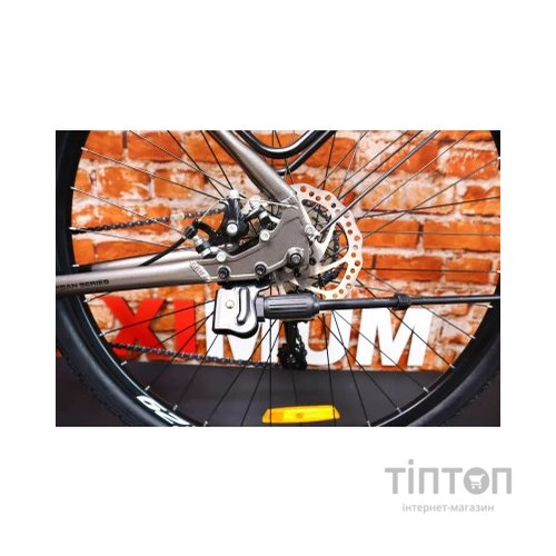 Велосипед Dorozhnik Advent DD 28" 19.5" AL 2024 Сірий металік (OPS-D-28-417)