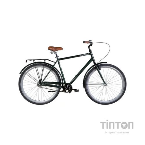 Велосипед Dorozhnik Comfort Male 28" 22" ST 2024 Зелений (OPS-D-28-373)