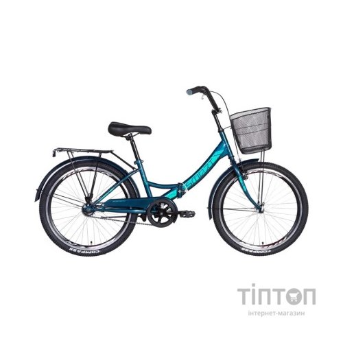 Велосипед Dorozhnik LUX AM 26" 17" ST 2024 Синій з блакитним (OPS-D-26-243)