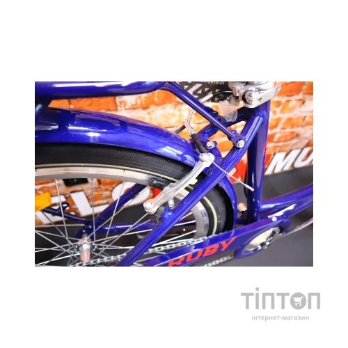 Велосипед Dorozhnik Ruby AM Vbr 26" 17" ST 2024 Темно-синій (OPS-D-26-257)