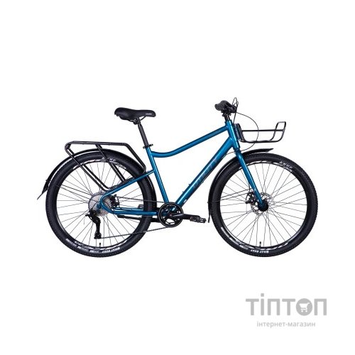 Велосипед Dorozhnik Utility DD 27.5" 18.5" ST 2024 Синій (OPS-D-27.5-001)