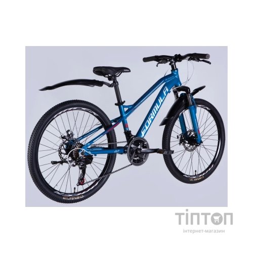 Велосипед Formula 24" BLACKWOOD DD FR рама-12,5" AL 2026 синій (OPS-FR-24-442)