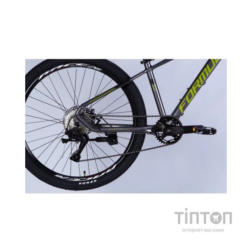 Велосипед Formula 26" ZEPHYR 3.0 DD CS рама-14" AL 2026 сірий з зеленим (OPS-FR-26-814)