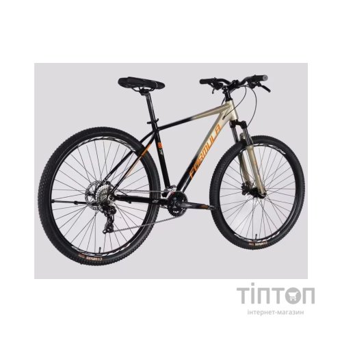 Велосипед Formula 27.5" DRIVE HDD рама-16" AL 2026 чорно-сірий (OPS-FR-27.5-320)