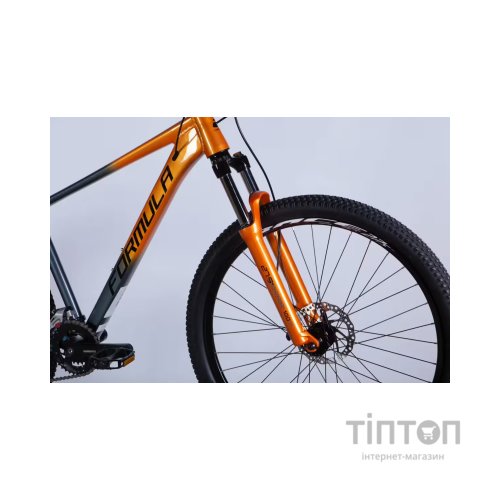 Велосипед Formula 27.5" DRIVE HDD рама-16" AL 2026 сіро-помаранчевий (OPS-FR-27.5-319)