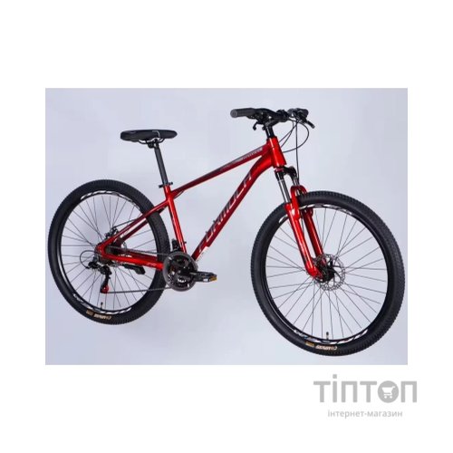 Велосипед Formula 27.5" MOTION DD рама-16" AL 2026 червоний з сірим (OPS-FR-27.5-295)