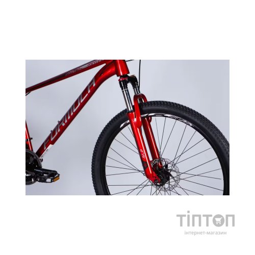 Велосипед Formula 27.5" MOTION DD рама-16" AL 2026 червоний з сірим (OPS-FR-27.5-295)