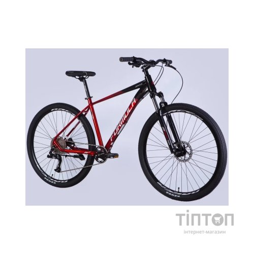 Велосипед Formula 29" ZEPHYR 1.0 HDD рама-19" AL 2026 чорно-червоний (OPS-FR-29-451)