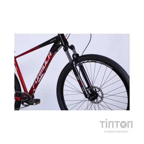 Велосипед Formula 29" ZEPHYR 1.0 HDD рама-19" AL 2026 чорно-червоний (OPS-FR-29-451)