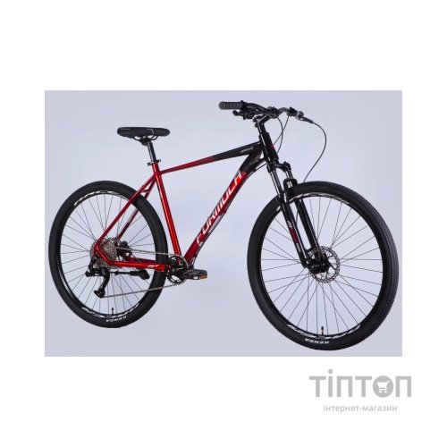 Велосипед Formula 29" ZEPHYR 1.0 HDD рама-21" AL 2026 чорно-червоний (OPS-FR-29-455)