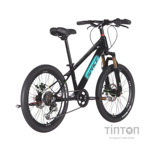 Велосипед Space 20" KID ALIOTH DD FR рама-11" MG 2025 чорний (OPS-SK-20-019)