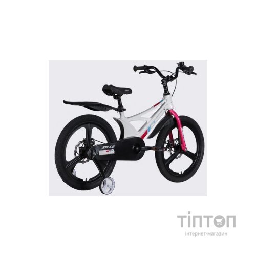Велосипед Space 20" KID STAR DD рама-11" MG 2026 білий з рожевим (OPS-SK-20-046)