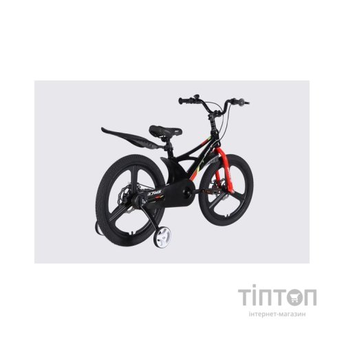Велосипед Space 20" KID STAR DD рама-11" MG 2026 чорний з червоним (OPS-SK-20-045)