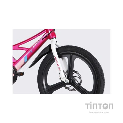 Велосипед Space 20" KID STAR DD рама-11" MG 2026 рожевий з білим (OPS-SK-20-047)