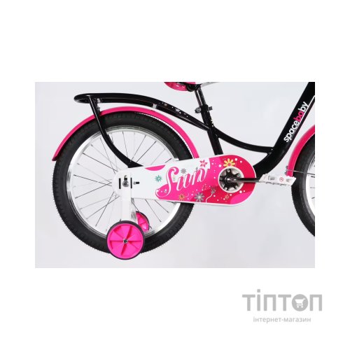 Велосипед Space 20" KID SUN BH рама-10,5" ST 2026 чорний з рожевим (OPS-SK-20-049)
