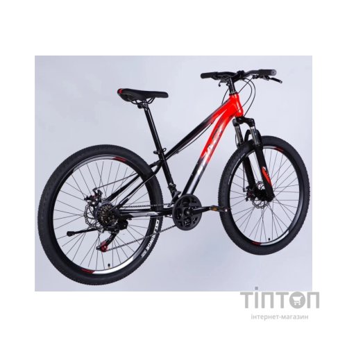 Велосипед Space 26" MARS DD FR рама-13" ST 2026 червоно-чорний (OPS-SP-26-075)