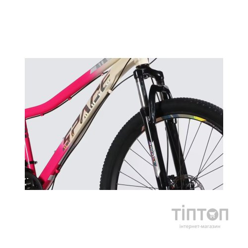 Велосипед Space 27.5" AURORA DD FR рама-15" ST 2026 біло-рожевий (OPS-SP-27.5-092)