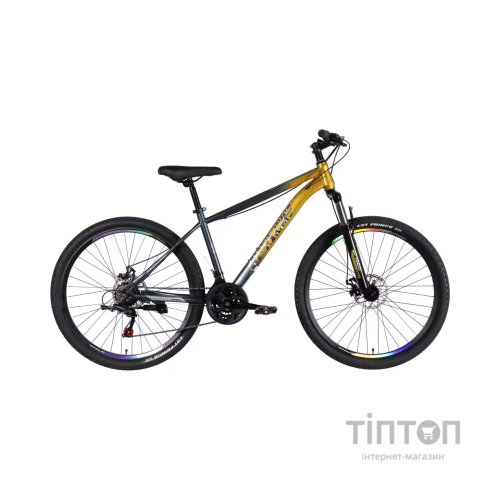 Велосипед Space 27.5" MARS DD FR рама-17" ST 2026 золотисто-чорний (OPS-SP-27.5-069)