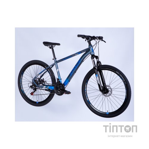 Велосипед Space 27.5" MERCURY DD FR рама-17" AL 2026 сіро-синій (OPS-SP-27.5-078)