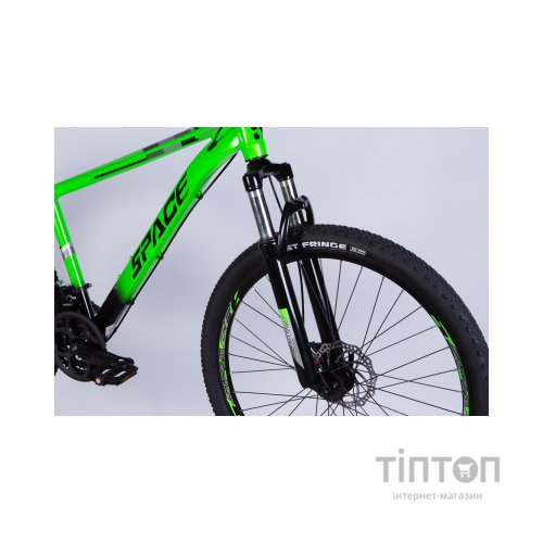 Велосипед Space 27.5" MERCURY DD FR рама-17" AL 2026 зелено-чорний (OPS-SP-27.5-074)