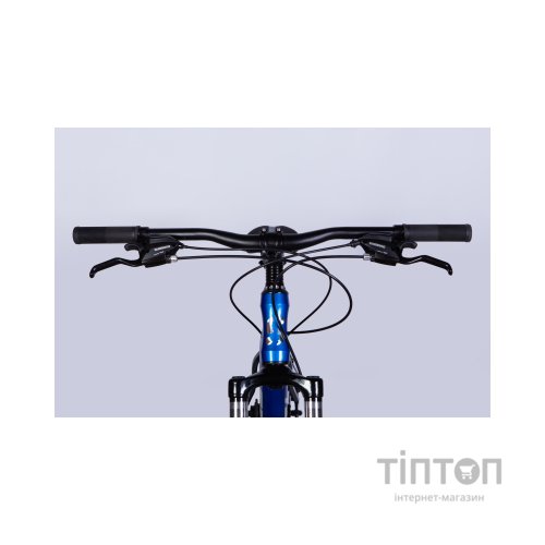 Велосипед Space 27.5" PHAETON DD FR рама-17" AL 2026 чорно-синій (OPS-SP-27.5-081)