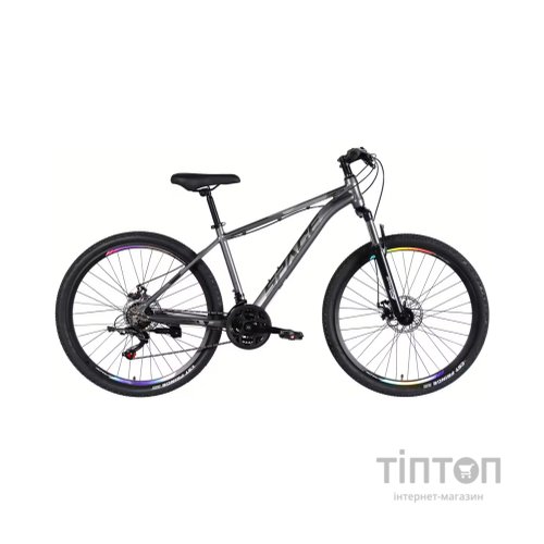 Велосипед Space 27.5" PHAETON DD FR рама-17" AL 2026 графітовий (OPS-SP-27.5-110)