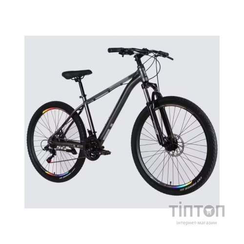 Велосипед Space 27.5" PHAETON DD FR рама-17" AL 2026 графітовий (OPS-SP-27.5-110)