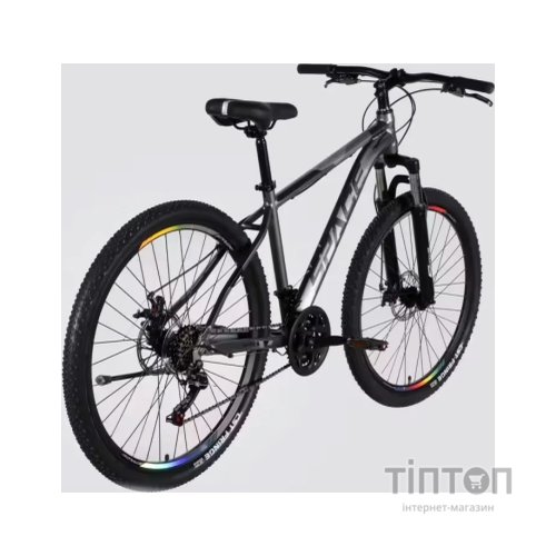 Велосипед Space 27.5" PHAETON DD FR рама-17" AL 2026 графітовий (OPS-SP-27.5-110)