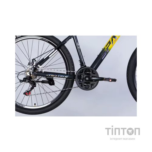 Велосипед Space 27.5" PHAETON DD FR рама-17" AL 2026 сіро-жовтий (OPS-SP-27.5-084)