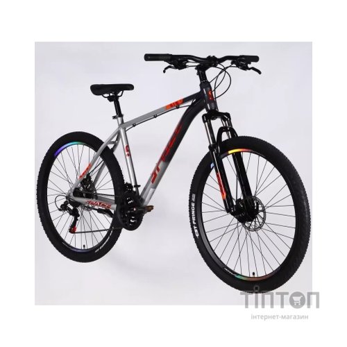 Велосипед Space 27.5" PHAETON DD FR рама-19" AL 2026 сіро-сріблястий (OPS-SP-27.5-088)