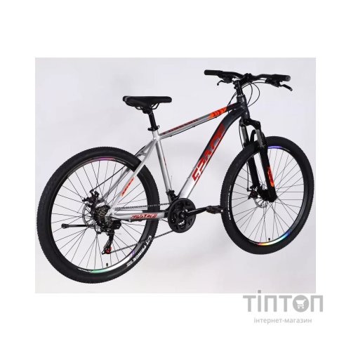 Велосипед Space 27.5" PHAETON DD FR рама-19" AL 2026 сіро-сріблястий (OPS-SP-27.5-088)