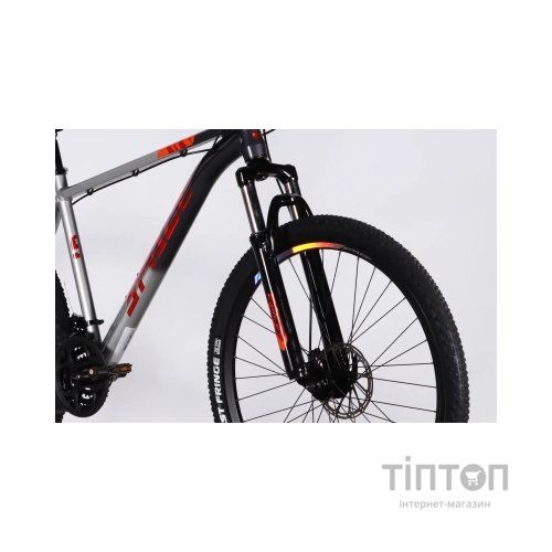 Велосипед Space 27.5" PHAETON DD FR рама-19" AL 2026 сіро-сріблястий (OPS-SP-27.5-088)