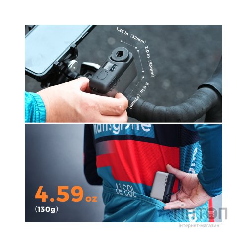 Велосипедний насос Flextail Tiny Bike Pump Pro 120 PSI (6975755967455)