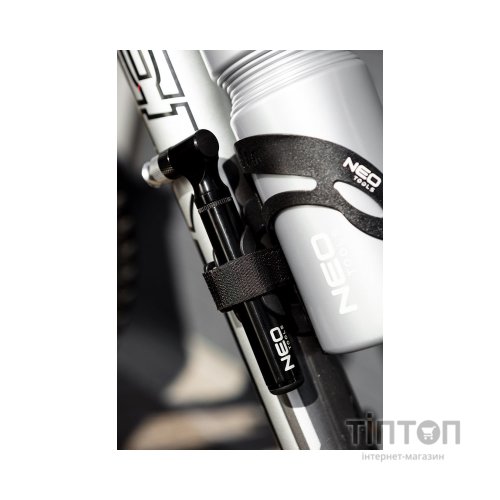 Велосипедний насос Neo Tools Tools 13.7см (91-015)