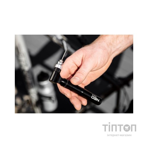 Велосипедний насос Neo Tools Tools 13.7см (91-015)