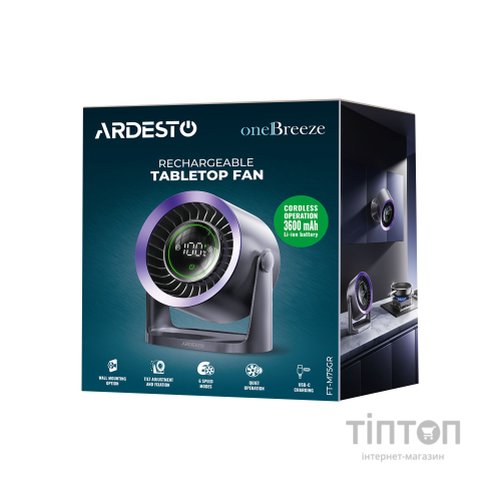 Вентилятор ARDESTO FT-M75GR