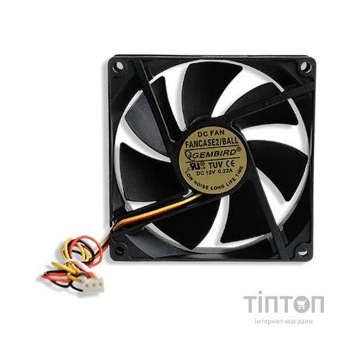 Вентилятор для корпуса Gembird FANCASE-2 Ball