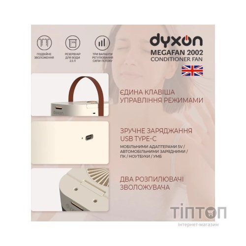 Вентилятор DYXON MEGAFAN 2002 White