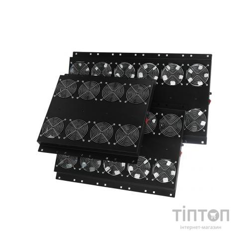 Вентиляторний модуль 4 вент. with thermostat, RAL 9005 Mirsan (MR.FAN4AT.01)