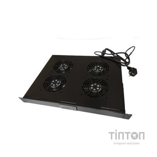 Вентиляторний модуль Kingda 4 вент. з термостатом (KD-301-6)