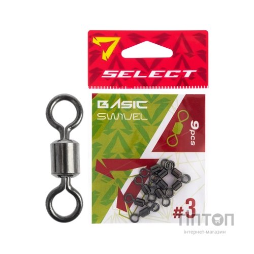 Вертлюг Select Basic Swivel No.3 (9 шт/уп) (1870.75.58)