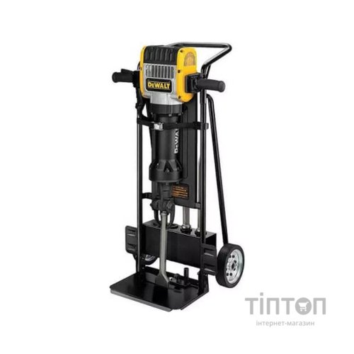 Відбійний молоток DeWALT 2100 Bт, 62 Дж, 960 уд/хв, 31 кг, візок + зубило (D25981K)