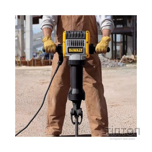 Відбійний молоток DeWALT 2100 Bт, 62 Дж, 960 уд/хв, 31 кг, візок + зубило (D25981K)