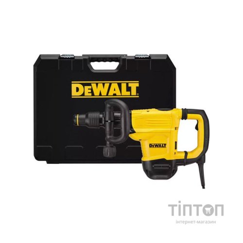 Відбійний молоток DeWALT SDS-MAX, 1350 Bт, 10.5 Дж, 1450-2900 уд/хв, кейс (D25832K)