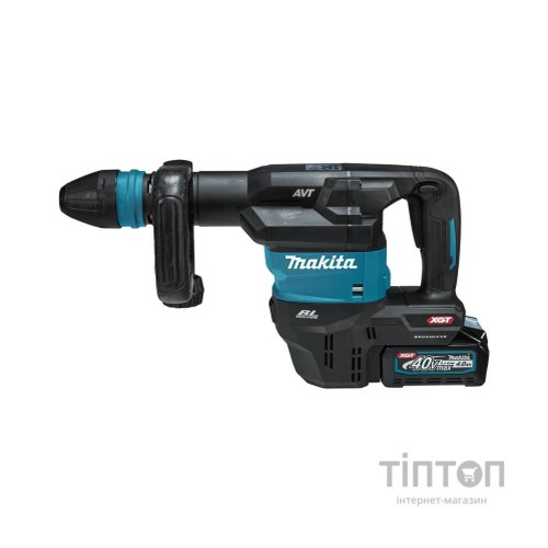 Відбійний молоток Makita HM001GM201 XGT, 40 В Мах, BL4040x2, DC40RA (HM001GM201)